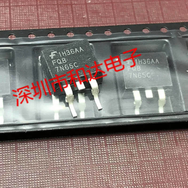 

5 шт. FQB7N65C TO-263 650V 7A