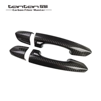 door handle covers tantan carbon fiber parts applicable for ford mustang automobiles exterior accessories stickers