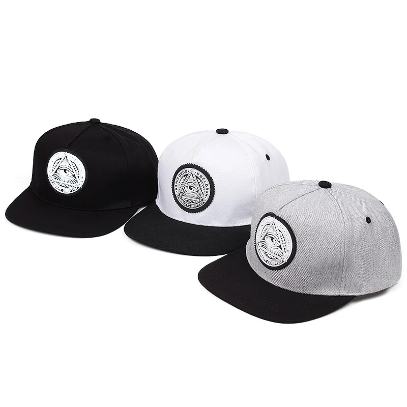 Новый глаз Бога Кепка тракер Для мужчин человек в стиле &quotхип хоп&quot Билл