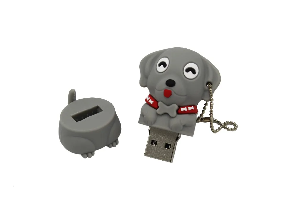 Текстовый мне стиль мультяшный флеш-накопитель собака usb флэш-накопитель 4 ГБ 8 ГБ 16 ГБ 32 ГБ 64 Гб мультфильм подарок