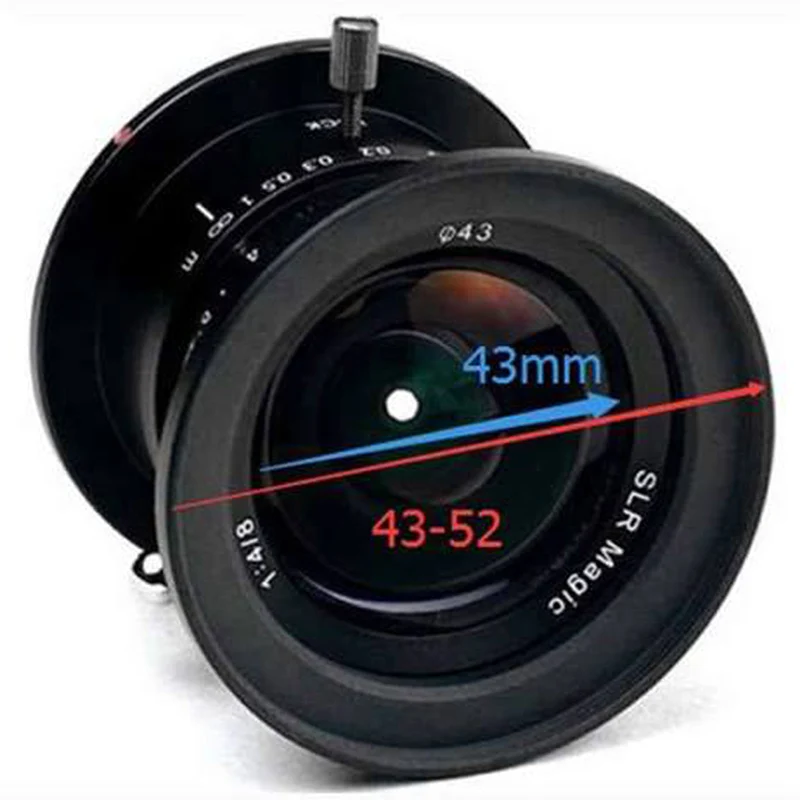 Объектив SLR Magic 8 мм f/4 0 для камеры Micro Four Thirds M4/3 s Panasonic Olympus vs 7artisans | Электроника