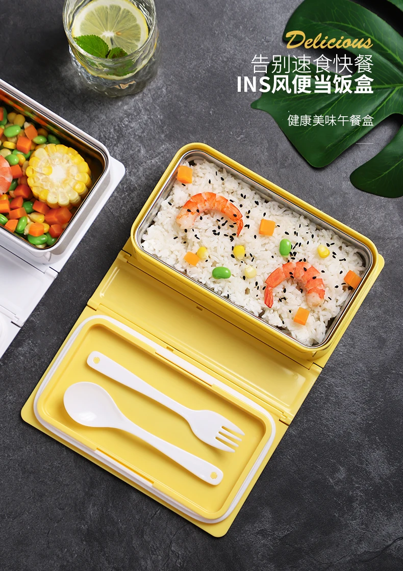 700 мл японский контейнер для продуктов контейнер для еды Портативный Bento коробка с отсеками герметичные BPA бесплатно