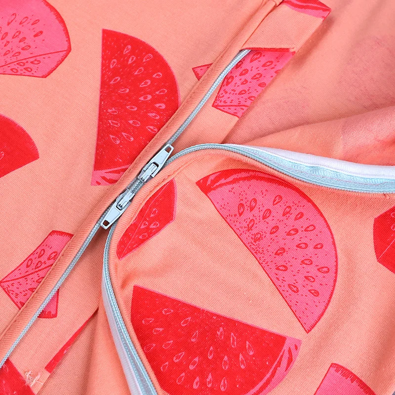 Хлопковый комбинезон с короткими рукавами для новорожденных Летняя тонкая