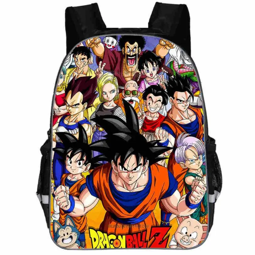 Рюкзаки с аниме Драконий жемчуг для подростков школьные ранцы мальчиков рюкзаки