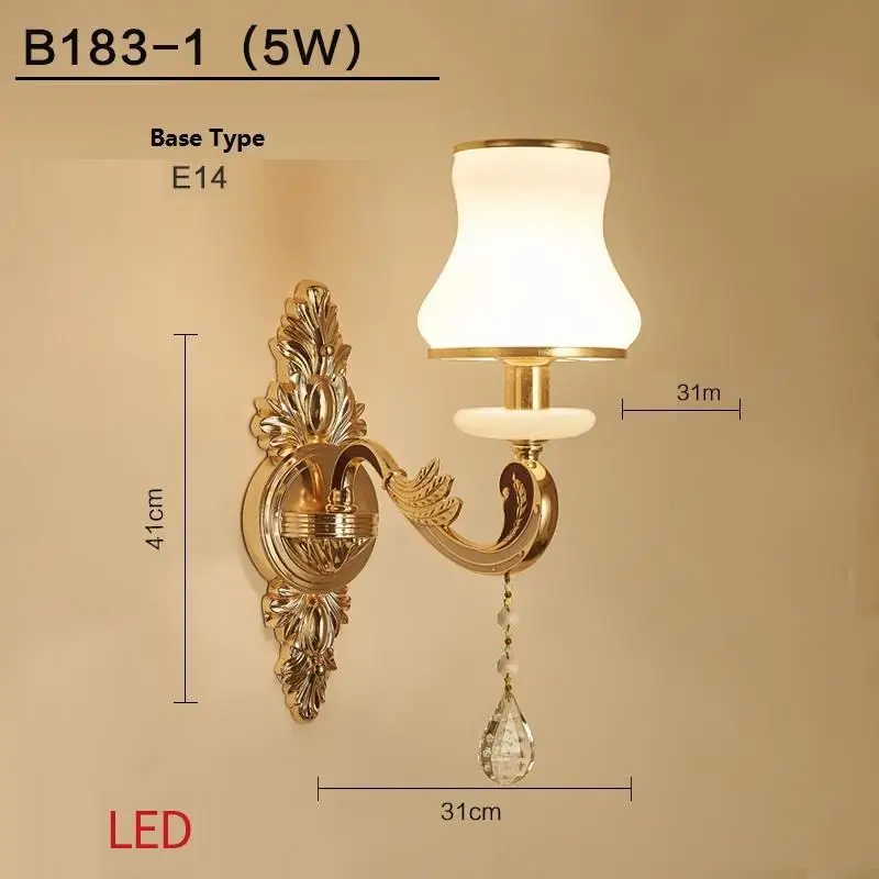 Бра Arandela Para Parede Lampara De Pared Crystal Wandlamp аппликация Murale светильник для спальни