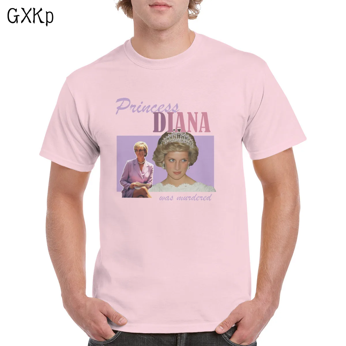 

100% Cotton Princess Diana t shirt Retro Aesthetics 90s Graphics Tops Oversized clothes female/Man