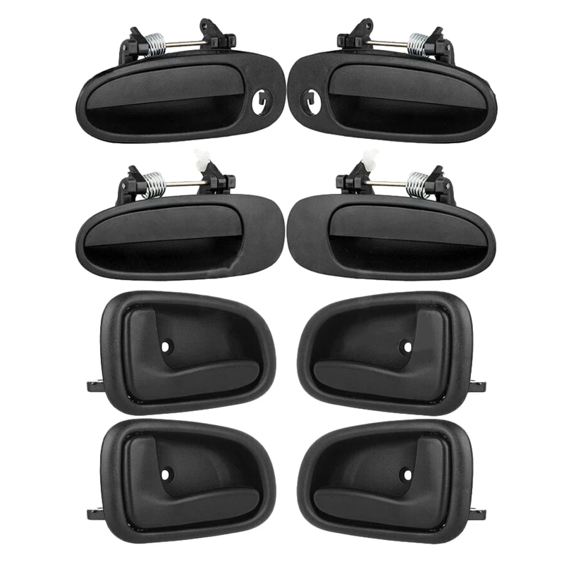 

8Pcs Car Exterior Interior Door Handle 69230-02030 69220-02040 for Toyota Corolla 98-02