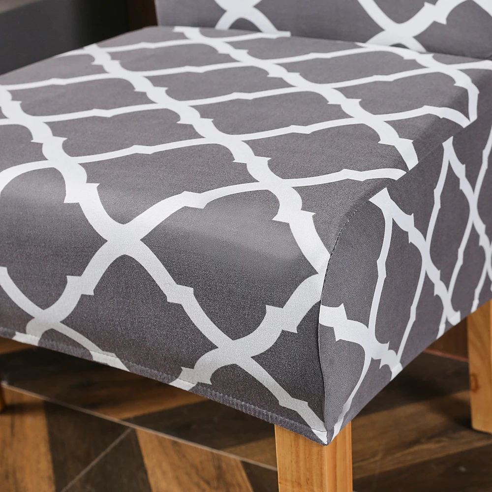 Растягивающийся чехол для стула 1/2/4/6 шт. длинный и эластичный защита от пыли