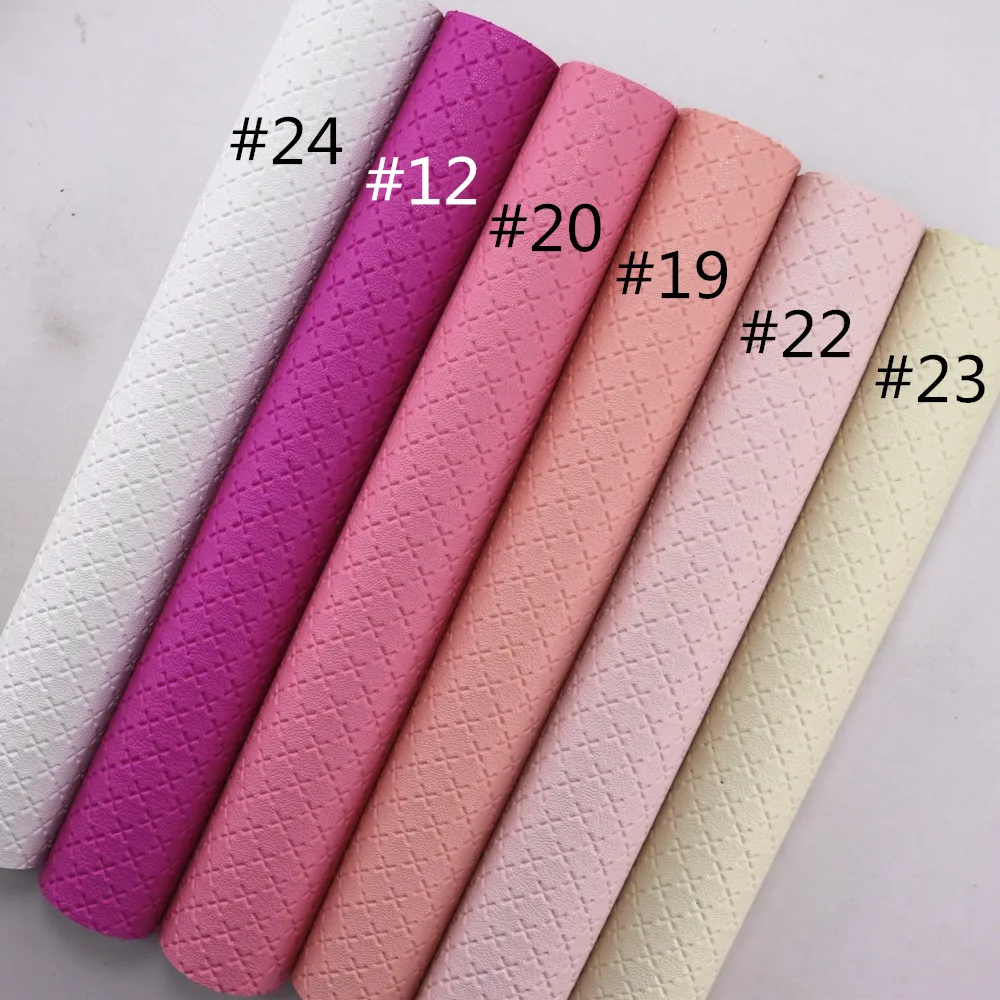 Тисненый поперечный синтетический лист A4 из искусственной кожи для сережек