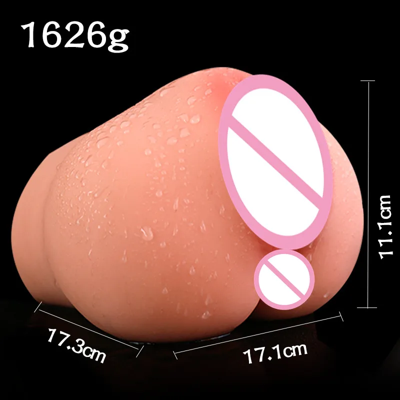 Силиконовый зад со стразами 1 6 кг искусственная вагина Мужской мастурбатор