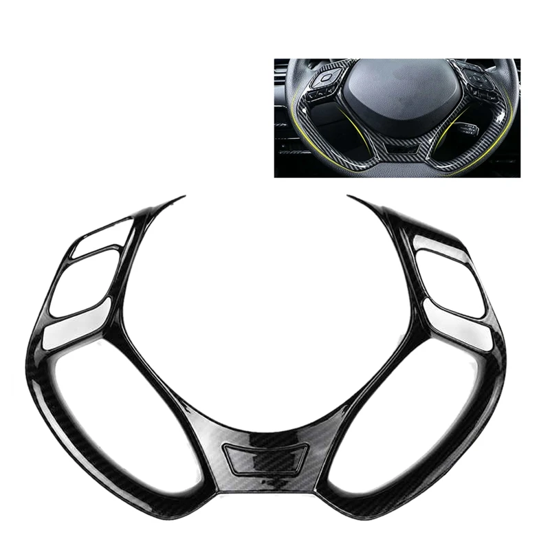 Декоративная накладка на Автомобильное рулевое колесо для Toyota C HR CHR 2016 2017 2018