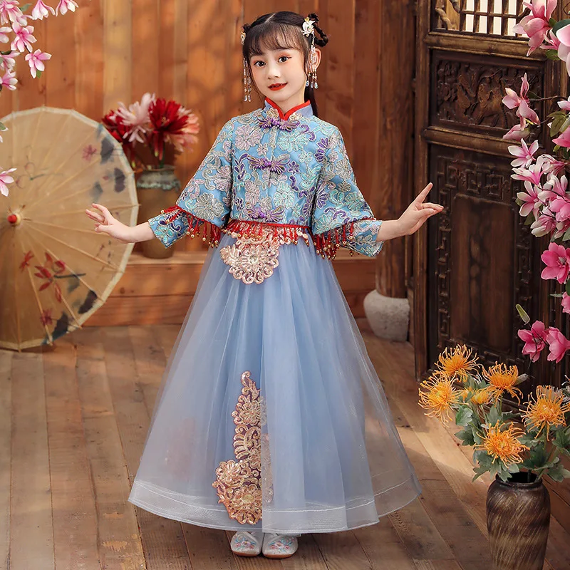 

Восточный платье принцессы древней китайской династии Тан Одежда для танцев Китайский традиционный ханьфу костюм девушка древней китайск...