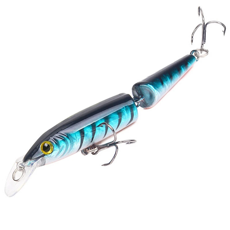 

1PCS 10.5cm 9g Wobblers Pike Fishing Lures Artificial Multi Jointed Sections Bait Crankbait Fake Fish for Fishing Carp Tackle