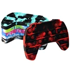 Забавный Непоседа Игрушка антистресс игрушки, способный преодолевать Броды для взрослых детей пуш-ап пузырь Figet сенсорная игрушка мягкими в форме ожерелья Jouet Pour антистресс для рук