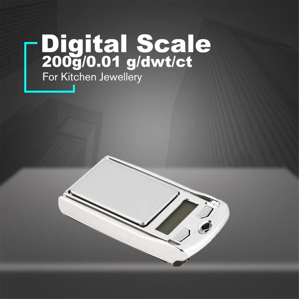 Фото Цифровые карманные мини-весы точность 200 г 0 01 измерения веса g/dwt/ct для кухни