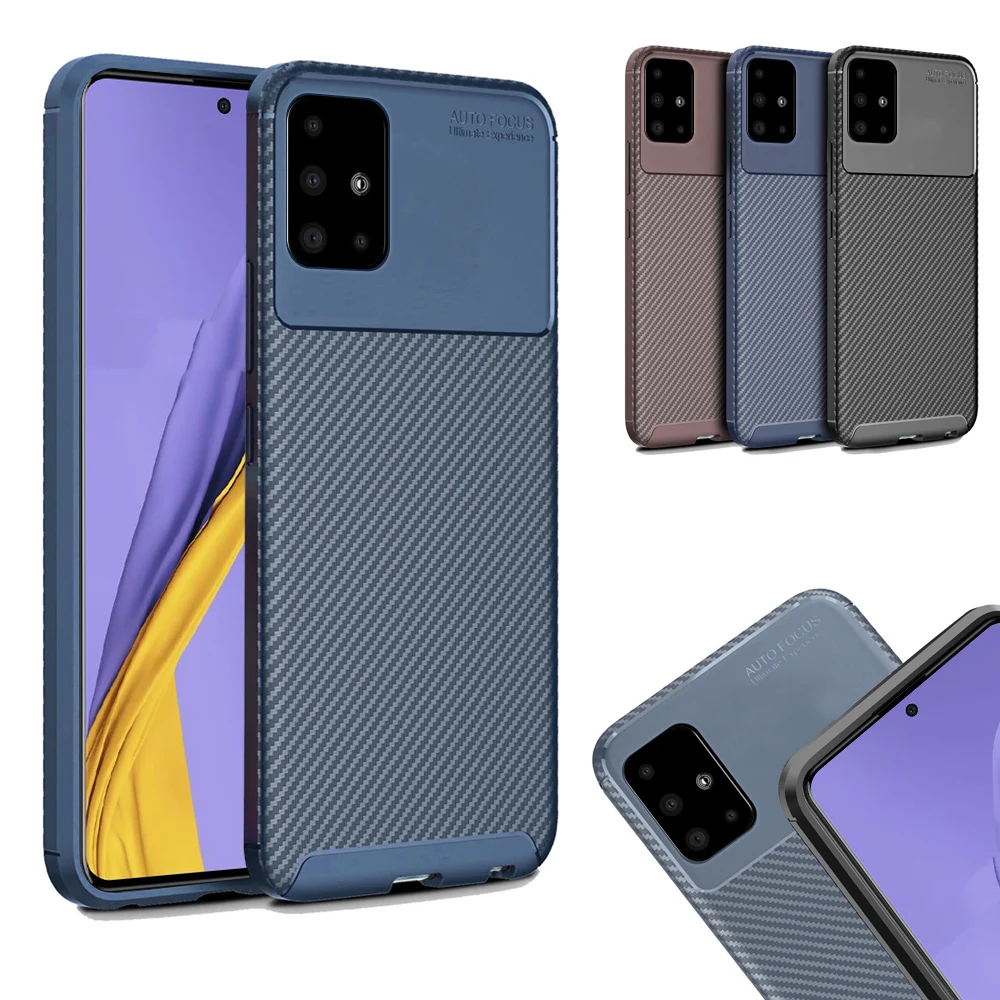 Для samsung Galaxy A51 чехол на заднюю панель ультра тонкий подходит для серии Beetle мягкий