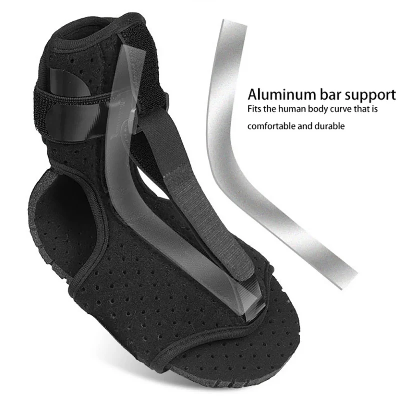 Sport 1PC Adjustable Plantar Fasciitis Night Splint Foot Drop Orthotic Brace Elastic Dorsal With Hard Spiky Massage Ball | Спорт и