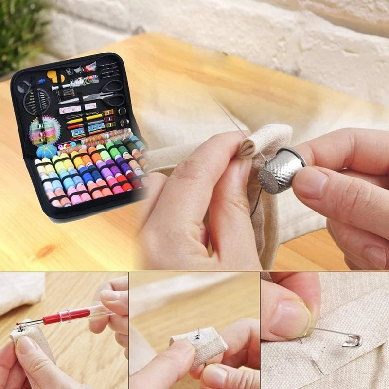 Набор для шитья 226 швейных принадлежностей подходит путешественников взрослых