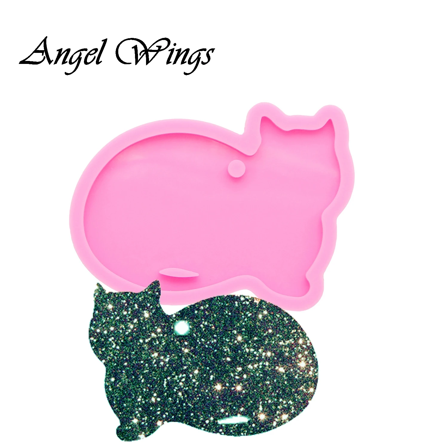 

Формы для брелков Angel Wings Силиконовые
