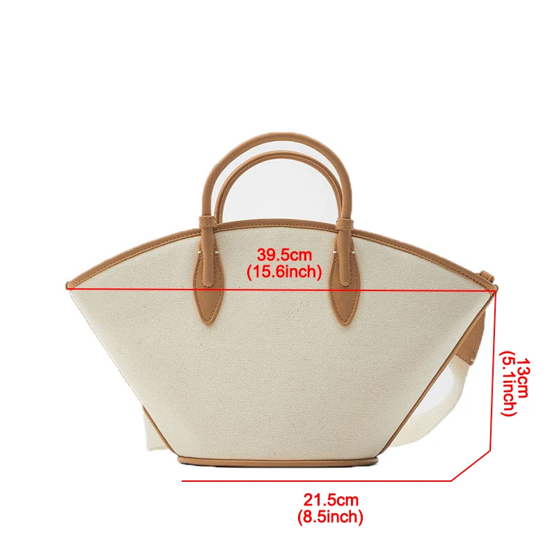 

Fashion Canvas Solid Color Women Handbags Large Capacity Female Shoulder Bags Casual Linen Crossbody bags for women Big Tote New