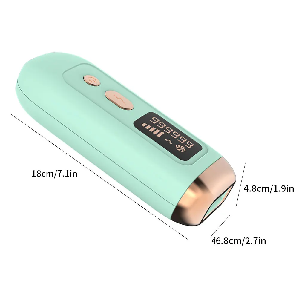 

Flashes Hair Epilator Hair Removal Machine 990000 Permanent Laser Epilator Women Hair Remover For Face Body Bikini Line Cordless