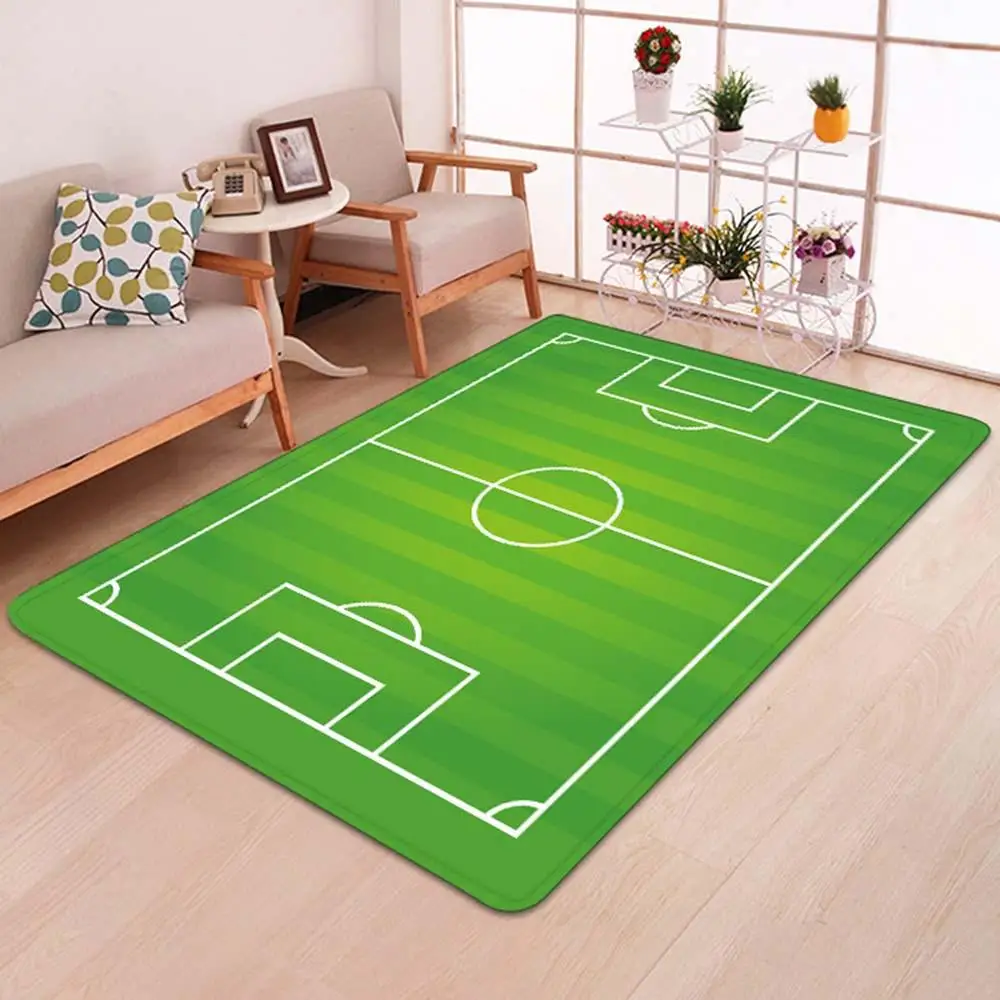 29 креативных ковриков с принтом футбольного поля коврики напольный коврик для
