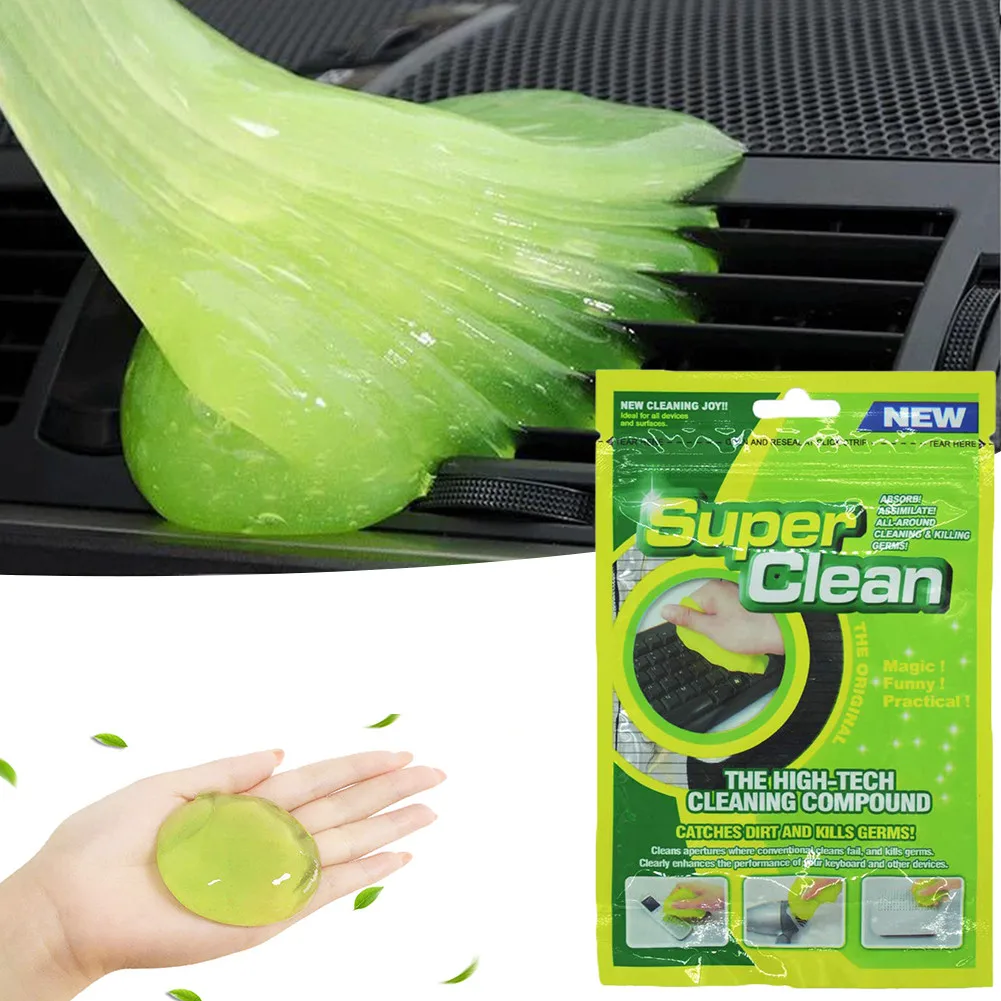 

Universal Keyboard Cleaner Car Air Outlet Cleaning Gel For PC Tablet Laptop Keyboards Car Detail Clean