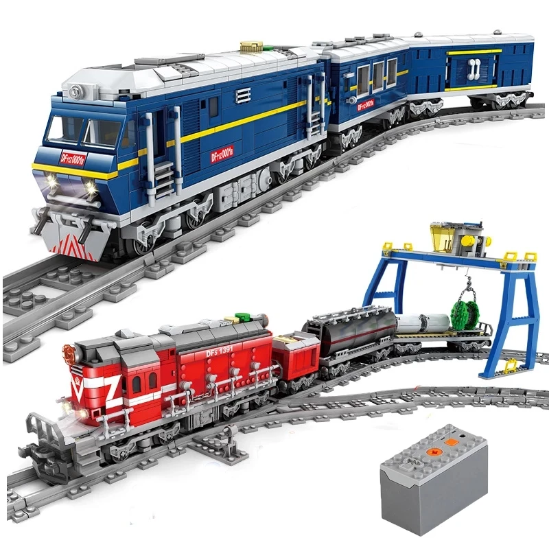 Городская серия модель грузового с автомобилем-фигурки строительные блоки