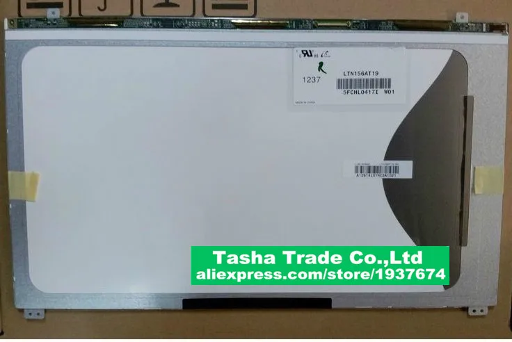 Тонкий 40 контактный ЖК дисплей для Samsung NP300E5A 305V5A LTN156AT19 001 с матрицей 1366*768|matrix