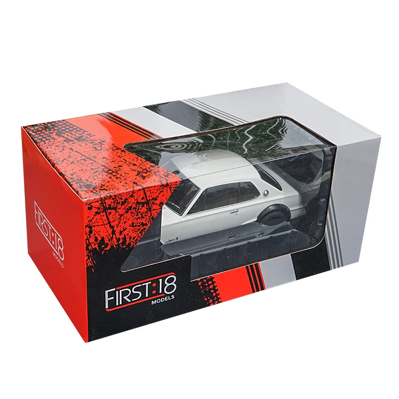 Коллекционная модель игрушечного автомобиля 1:18 SKYLINE 2000 из сплава подарок для
