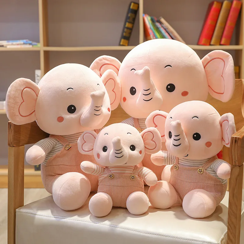 Kawaii Плюшевые игрушки-слоны кукла мягкая наполненная животными слон милые