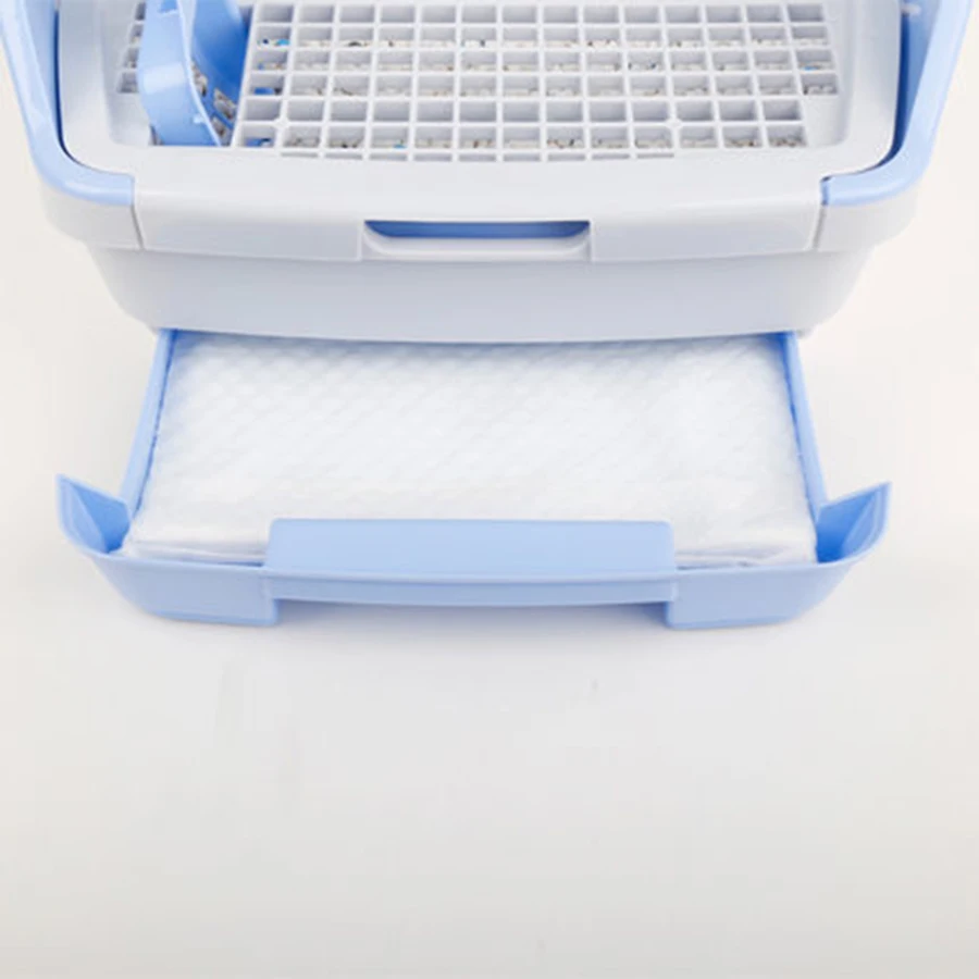 Закрытый лоток кошачий ящик для мусора Большой тренировочный туалетный набор