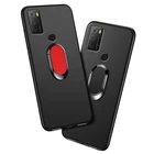 Чехол Alcatel 3L 2021 роскошный мягкий черный силиконовый магнитный автомобильный держатель для Alcatel 3L 2021 Fundas