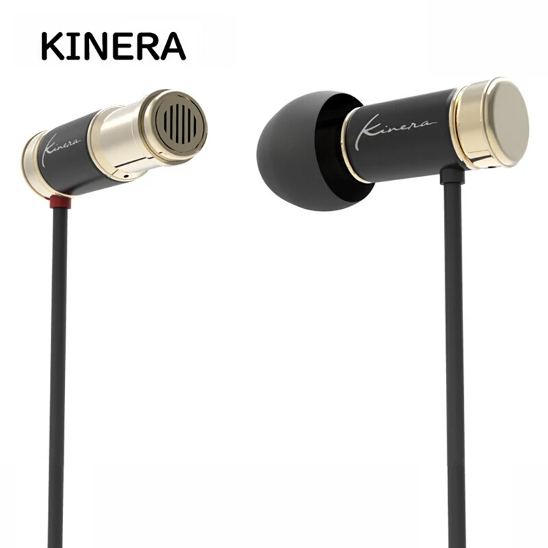 KINERA Тир 6 мм Динамический драйвер блок Hi Fi металл мини наушник/Bluetooth гарнитура 3 5 с
