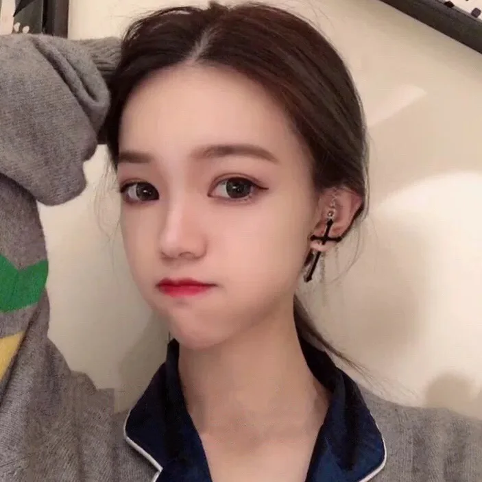 Серьги капли с крестиком для Women1PC Новая модная винтажная Длинная цепочка крест