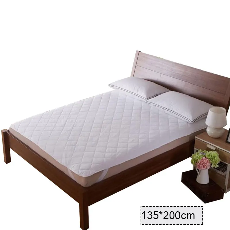 135cmx200cm Dropshipping Mattress Pad Cover Protective Fitted Sheet Mattress Cover Stretch up for Home Hotel P666 - Цвет: 135cmx200cm