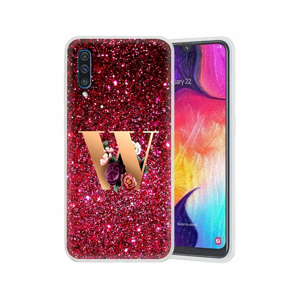 

Phone Case for Samsung A51 A71 A21s Funda For Galaxy A31 A41 A11 M31 M30s M51 Soft Tpu Matte Cover Sac Cute Fashion Letter