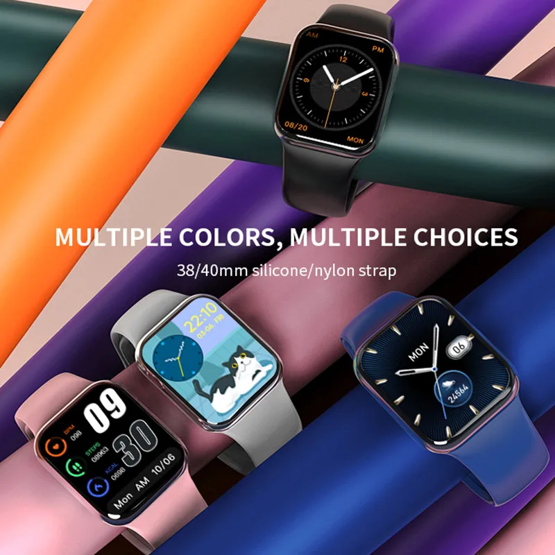 

2021 New Smart Watch Men Full Touch Screen Sport Fitness Track Watch IP67 Waterproof Bluetooth Call For Android ios Smartwatch