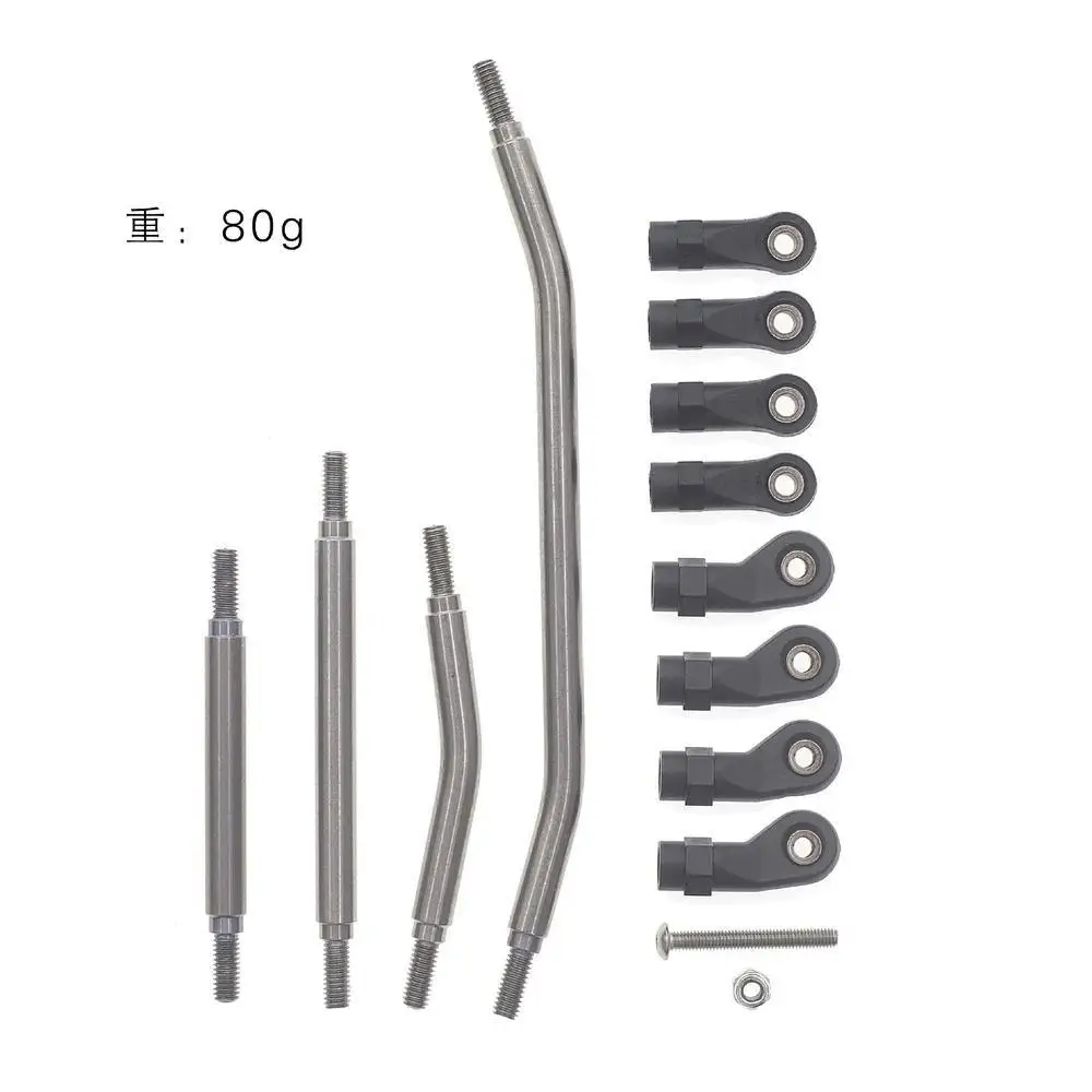 

Rc Car Parts M4 Steering Linkage Kit For Redcat Gen8 (6mm Stainless Steel) With Front Steering Gear Professional Accessories