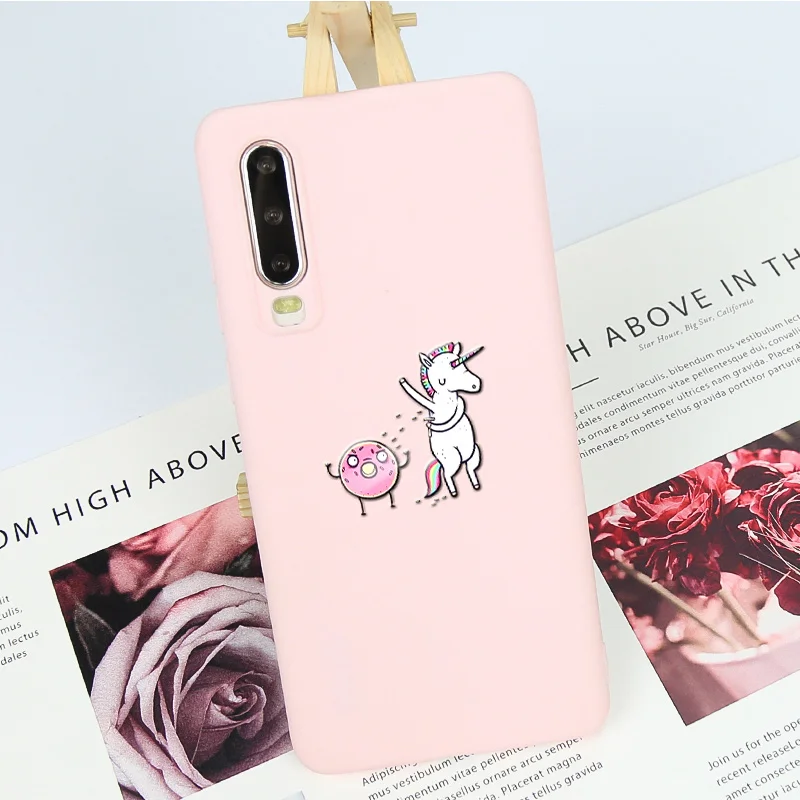 Plain Phone Case For Huawei P9 P10 P20 P30 Lite Pro Back Cover Silicon P Smart/Enjoy 7S Smart 2019 |