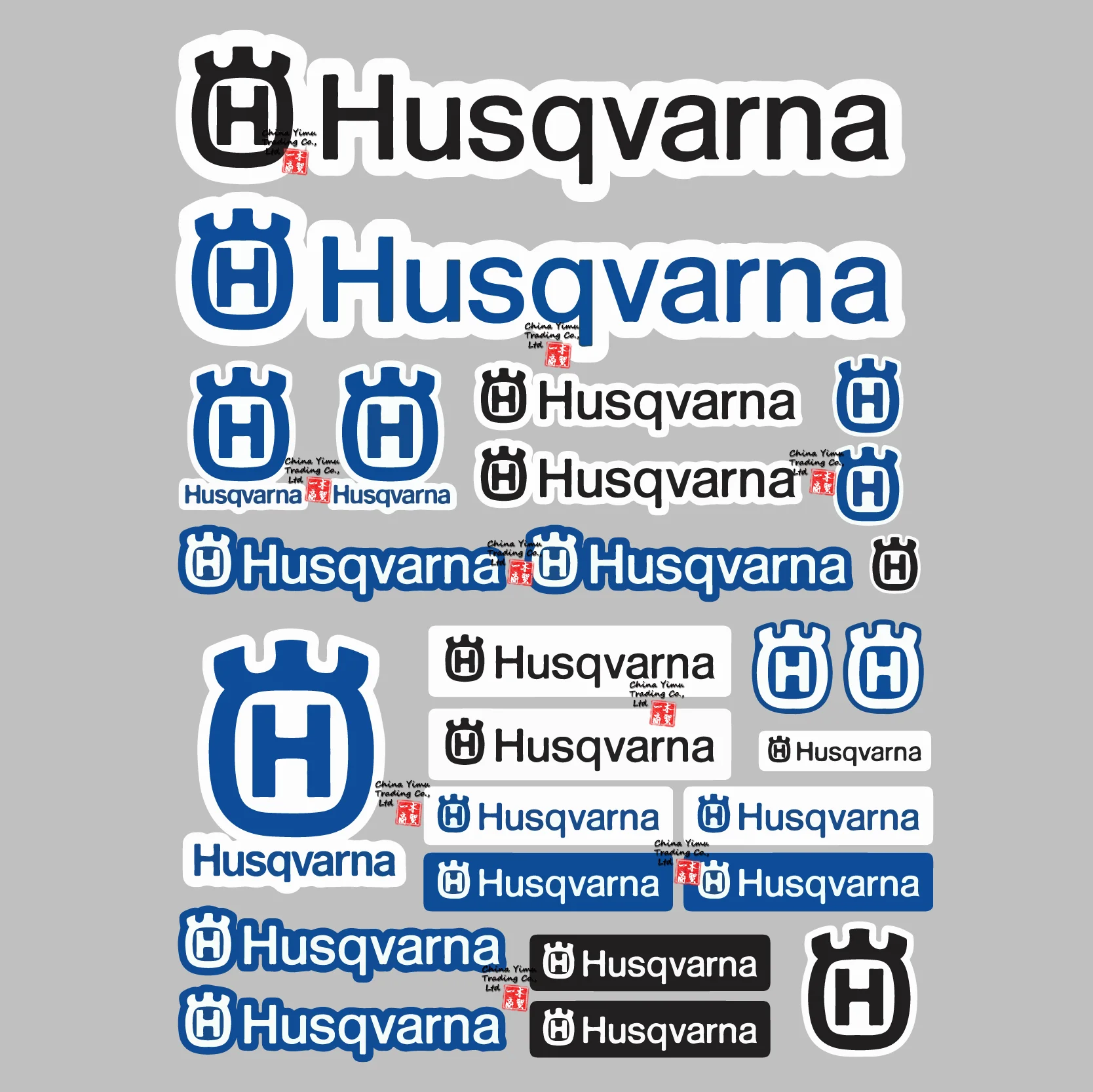 Качественные наклейки с принтом лист для бензопил мотоциклов подходит Husqvarna Car Suv
