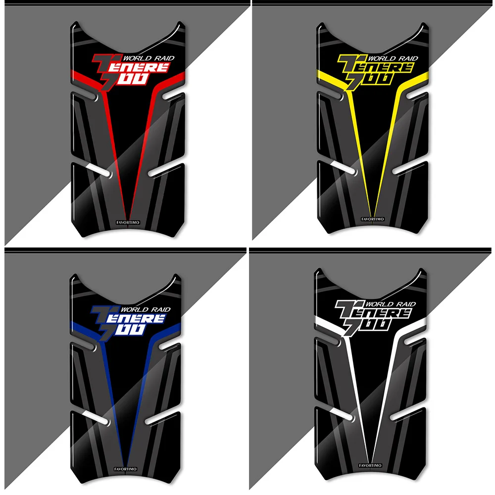 

2019 2020 2021 FOR YAMAHA Tenere 700 T700 XTZ XT700 Stickers Tank Pad Protector Trunk Luggage Cases Emblem Badge Logo