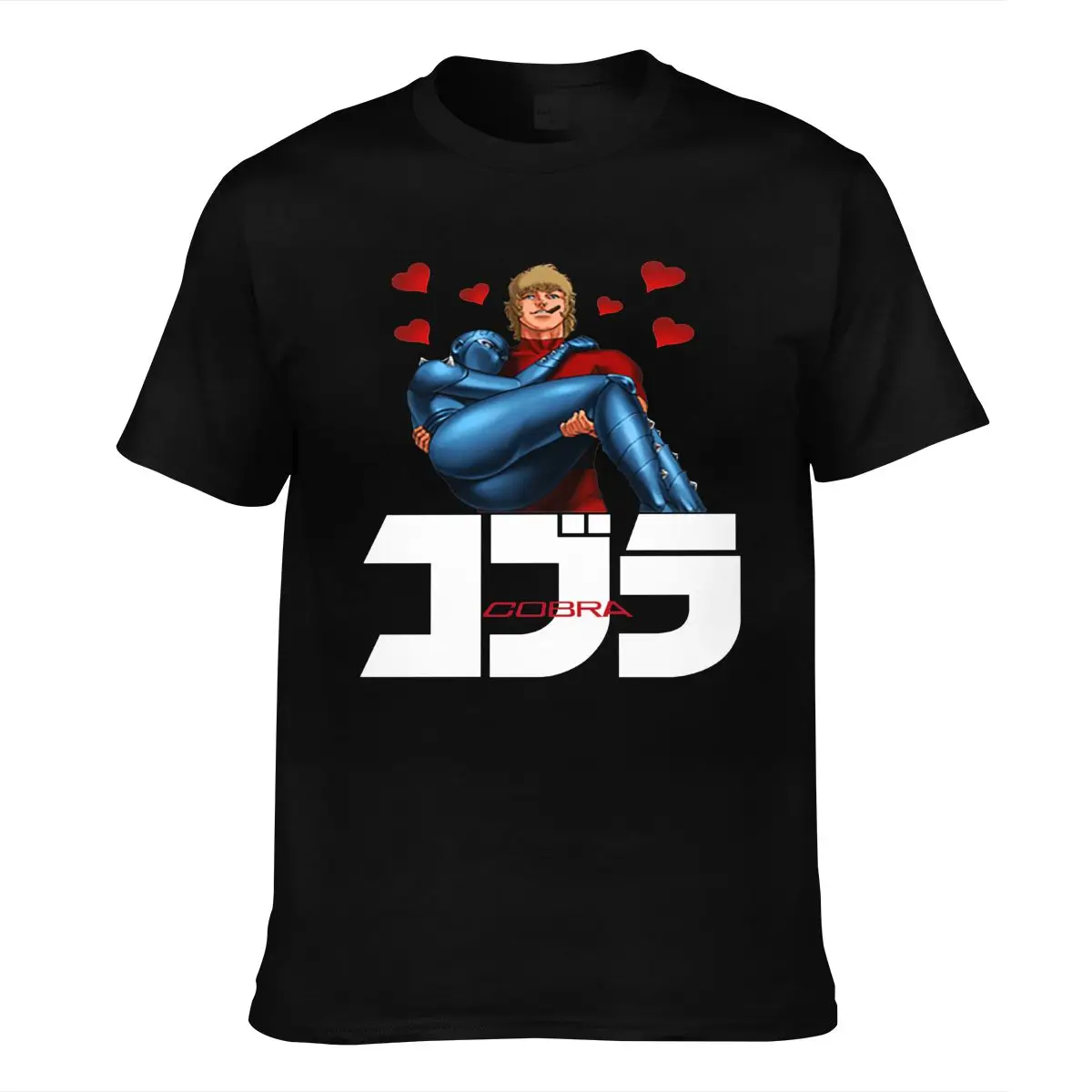 

Футболка мужская с принтом кобры и Космических приключений, из 100 хлопка