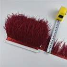 1 м, 5 м, 10 м, 8-10 см, красное вино, страусиное перо, отделка, лента, ткань для юбкиплатья, белые перья для рукоделия, аксессуары для одежды