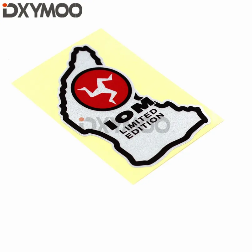 Moto World Racing Map автомобильные наклейки отражающие для TT Island of Man Steam Прямая