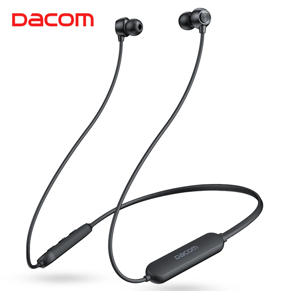 Dacom L03X бас шейный браслет Bluetooth наушники магнитные спортивные водонепроницаемые