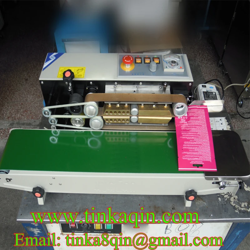 FRB-770I-F30 Automatic sealing machine Continuous Sealer Plastic bag packaging machine Kraft paper bag Food bag sealing machine Vacuum bag Sealer Commercial household sealing machine