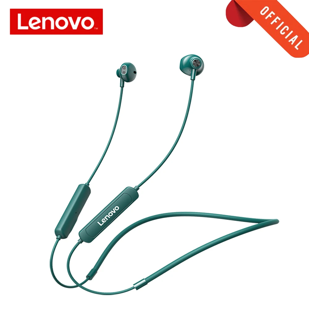 

Беспроводные Bluetooth-наушники Lenovo SH1 с магнитным шейным ободом, спортивные наушники для бега, беспроводные Bluetooth-наушники с микрофоном IPX5