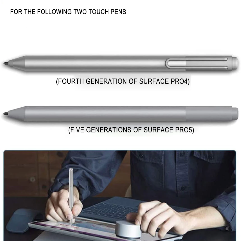 

Stylus Pen Tip Kit 2H H HB B for Microsoft Surface Pro 7/6/5/4 Book GO Stylus Refill Replacement Laptop Touch Spare Pen Nib Tip