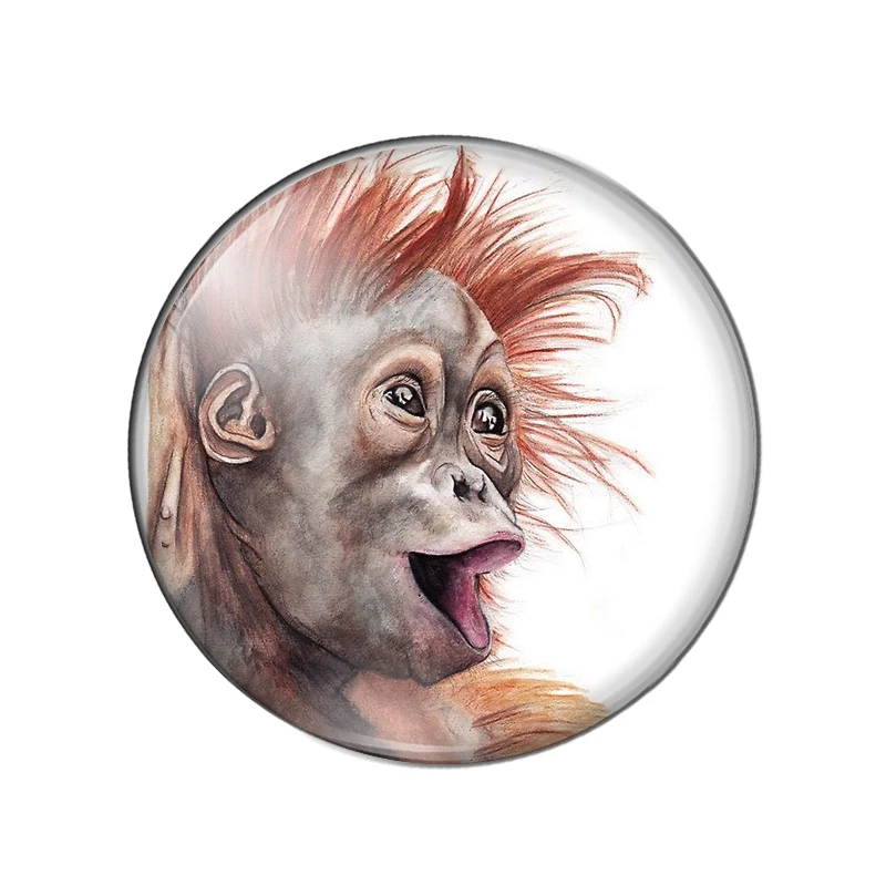 В виде симпатичной обезьянки нижнее белье изящный и живым счастливым 12 мм/18 мм/20